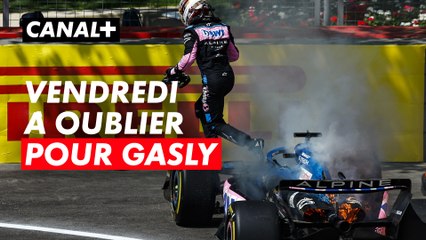 Le vendredi noir de Pierre Gasly - Grand Prix d'Azerbaidjan - F1