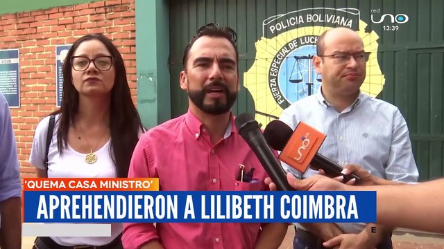 Activista Lilibeth Coimbra fue aprehendida acusada por incendio y robo agravado en la casa del ministro de Obras Públicas, Edgar Montaño