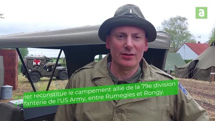 Rongy/Rumegies : un camp US plus vrai que nature !