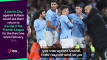 City players know what they need to do - Guardiola