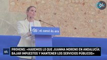 Prohens: «Haremos lo que Juanma Moreno en Andalucía: bajar impuestos y mantener los servicios públicos»