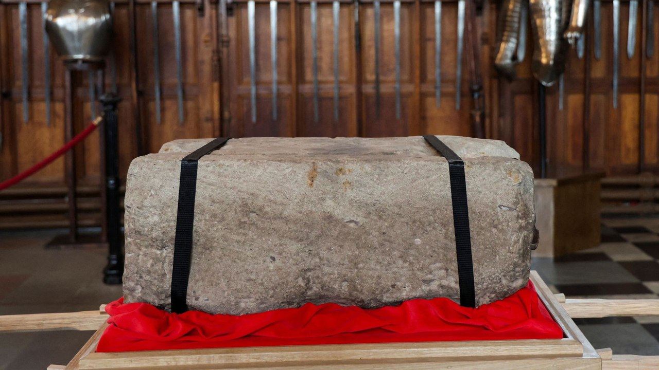 Esta es la curiosa piedra que trasladaron a Londres para la coronación de Carlos III