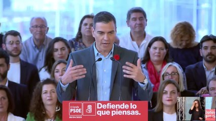 Pedro Sánchez: "Nuestras reformas, con derechos, hacen crecer la economía y el empleo y reducen la desigualdad"