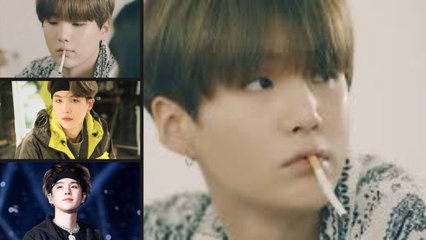 BTS’ Suga responds to criticism he receives for smoking cigarettes.