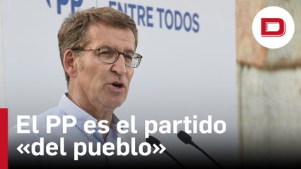 Según Feijóo el PP es el partido «del pueblo» y lo seguirán siendo durante muchos años