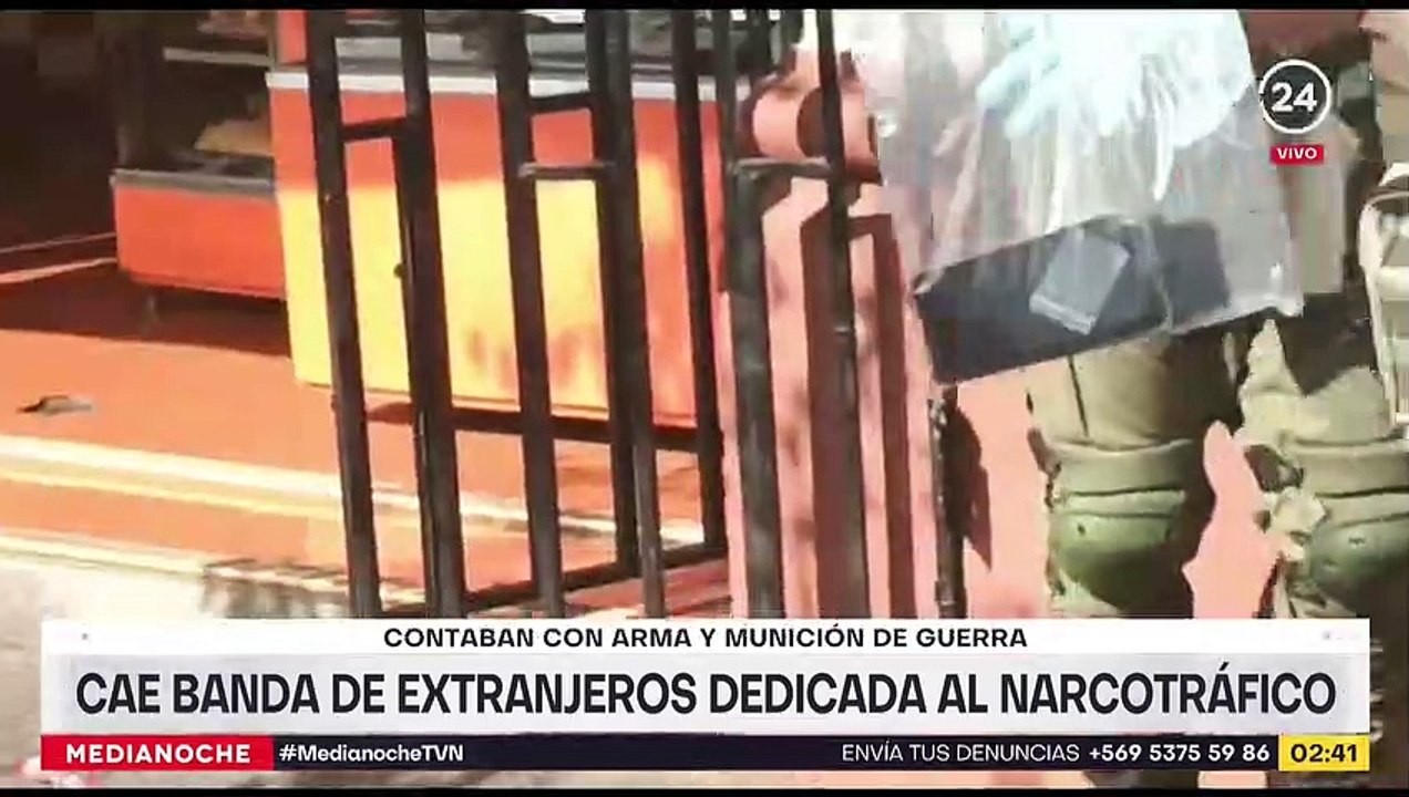 Cae banda de caribeños dedicada al tráfico de drogas en pleno centro de Stgo - 24 Horas