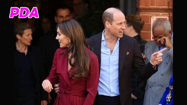 William and Kate's 'extremely rare PDA' captured by photographer