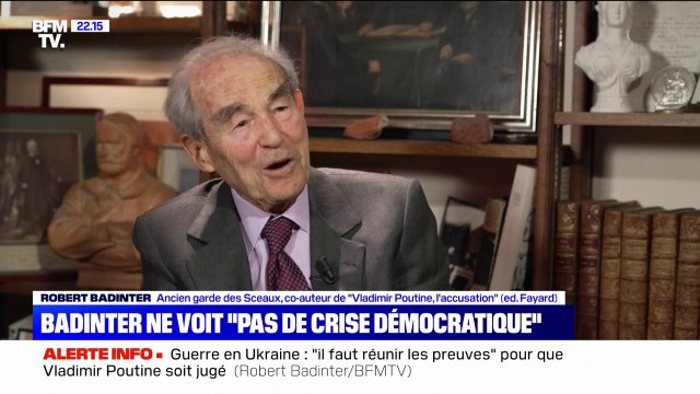 Réforme des retraites: [Le Conseil constitutionnel] est toujours critiqué par ceux qui sont demandeurs de l'annulation estime Robert Badinter