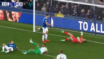 EVERTON 1-4 NEWCASTLE _ Premier League highlights