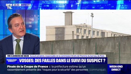 Meurtre de Rose: "Il y a des alternatives à la remise en liberté, notamment l'hospitalisation" note Me Carbon de Seze (avocat pénaliste)