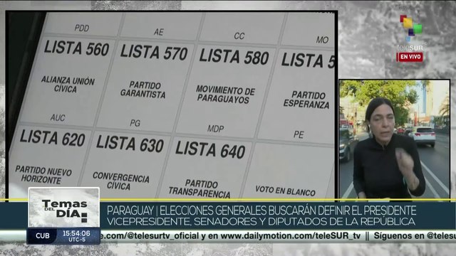 En Paraguay avanza la jornada de reflexión en elecciones presidenciales de 2023