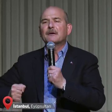 Süleyman Soylu'nun konuşurken bir anda sesini yükselttiği anlar gündem oldu