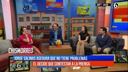Jorge Salinas asegura él decide qué contestar a la prensa