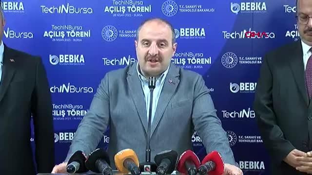 BAKAN VARANK 'TÜRKİYE'NİN KATMA DEĞERLİ ÜRETİMDE ÇOK HIZLI YOL ALABİLDİĞİNİ DE GÖREBİLİYORUZ'