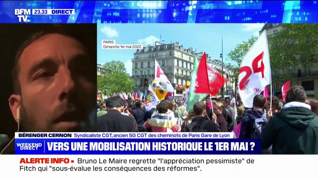 Bérenger Cernon (CGT): Le 1er mai ne sera pas un jubilé