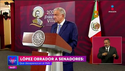 "Se trata de defender los bienes del pueblo": López Obrador sobre INAI