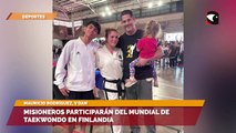 Misioneros participarán del mundial de taekwondo en Finlandia