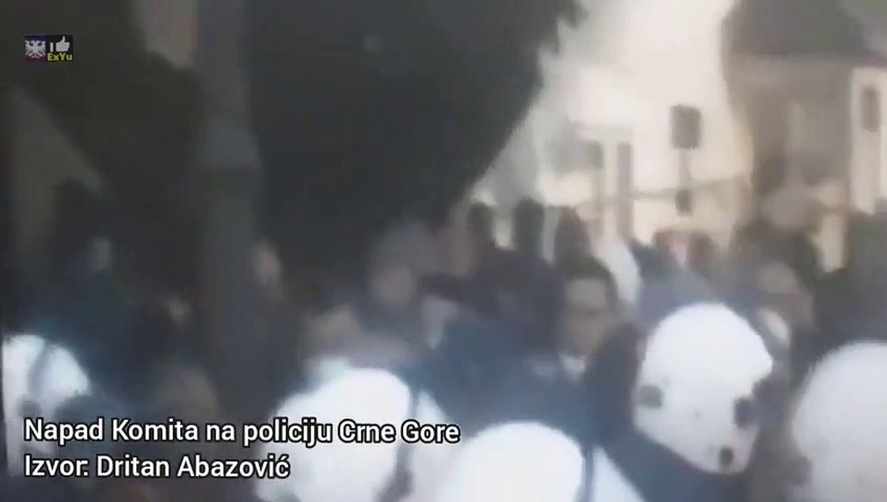 Veselin Veljović- Napad komita na policiju Crne Gore na ustoličenju Mitropolita Joanikija na Cetinju