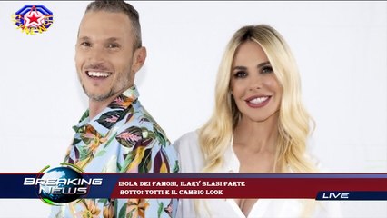 Isola dei Famosi, Ilary Blasi parte  botto! Totti e il cambio look