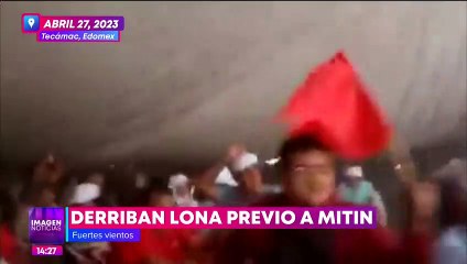 Persona pierde la vida durante mitin de la candidata Alejandra del Moral