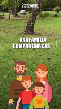 Familia compró una casa y encontraron a un perrito abandonado en ella