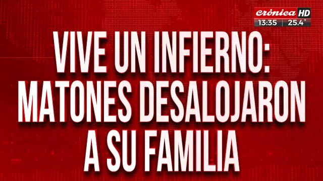 Vive un infierno: fue desalojado de su vivienda por unos matones