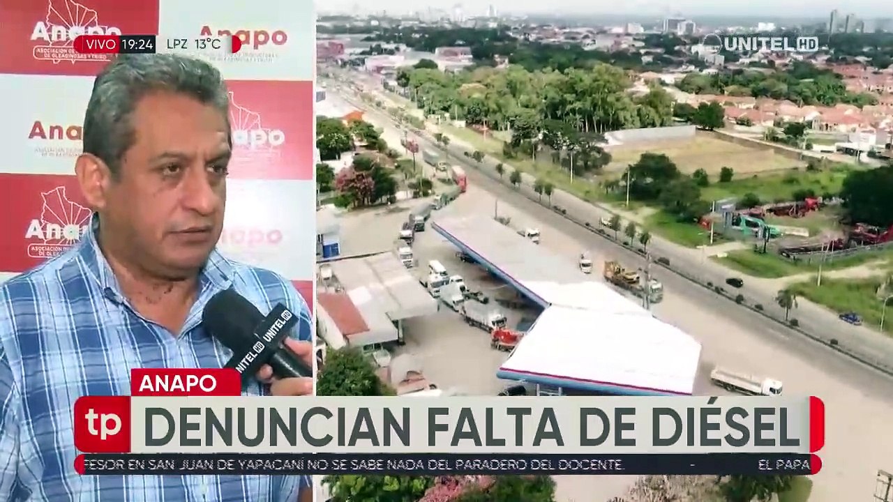 La escasez de diésel llega al sector productivo y hay preocupación por la cosecha, señala Anapo