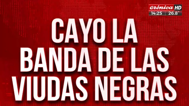Detuvieron a la banda de la viudas negras en Palermo