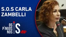 Carla Zambelli pede ajuda de seguidores para pagar processos