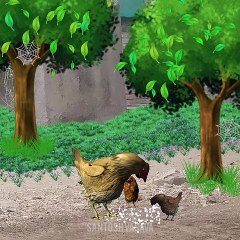 Hen Eating char With her Chicks #shorts #animation  ‎@santoshvasava.     #santoshvasava #lifestyle #free #ytshorts #shortvideo #foryou #village #like #natural #nature #naturephotography #villagelife #villagevlog #villagelifestyle #villager #animals #anima