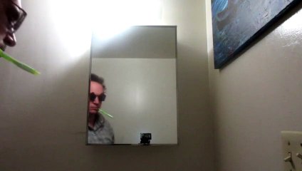 Me brushing my teeth