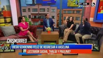 Diego Schoening habla de su regreso a Vaselina