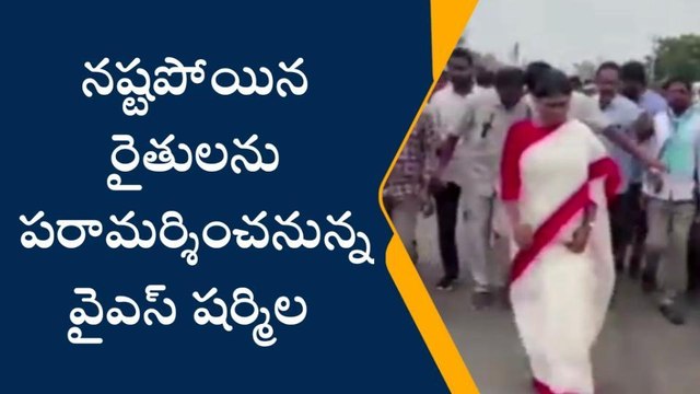 మహబూబాబాద్: నేడు జిల్లాలో పర్యటించనున్న వైఎస్ షర్మిల