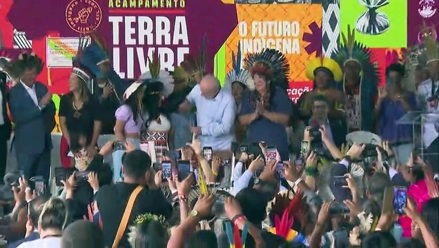 Lula demarca seis territorios indígenas en Brasil, los primeros en cinco años