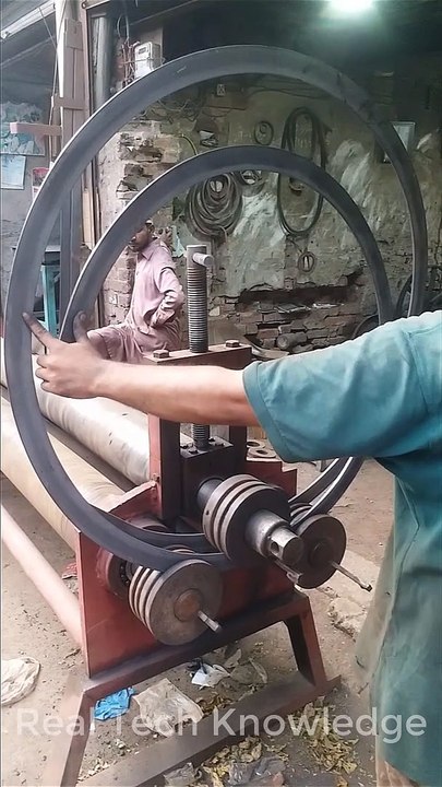 Flat iron plate rolling Dia 24"