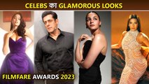FILMFARE AWARDS 2023 : Celebs & Their Fashion - Alia, Salman Khan, Nora Fatehi, Vicky Kaushal & More