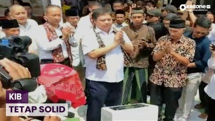 Airlangga Tegaskan KIB Tetap Solid, Mencari Waktu yang Tepat