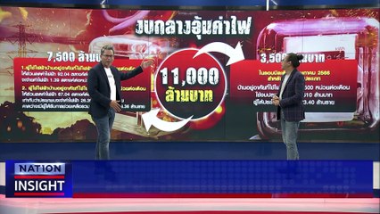 ปม! ไฟฟ้า ยังระอุ  | เนชั่นอินไซต์ | 28 เม.ย.66 |  PART 1