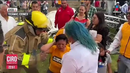 “La prioridad será no utilizarlas”: Alejandra del Moral tras caída de lona que lesionó a 26 personas