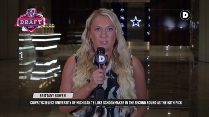 NFL Draft 2023, Day 2: Cowboys Pick TE Michigan Luke Schoonmaker In The Second Round and Texas LB DeMarvion Overshown In The Third
