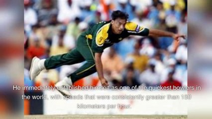 Shoaib Akhtar is a Pakistani former cricketer and commentator. "Rawalpindi Express" fastest bowler.