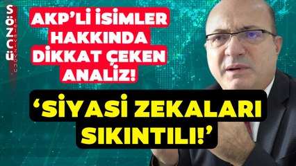 'Ergence Bir Tavır İçindeler!' İlhan Cihaner'den Dikkat Çeken AKP Analizi!