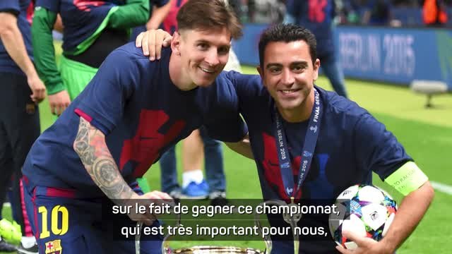 Barça - Xavi : Il est trop tôt pour parler d'un retour de Messi