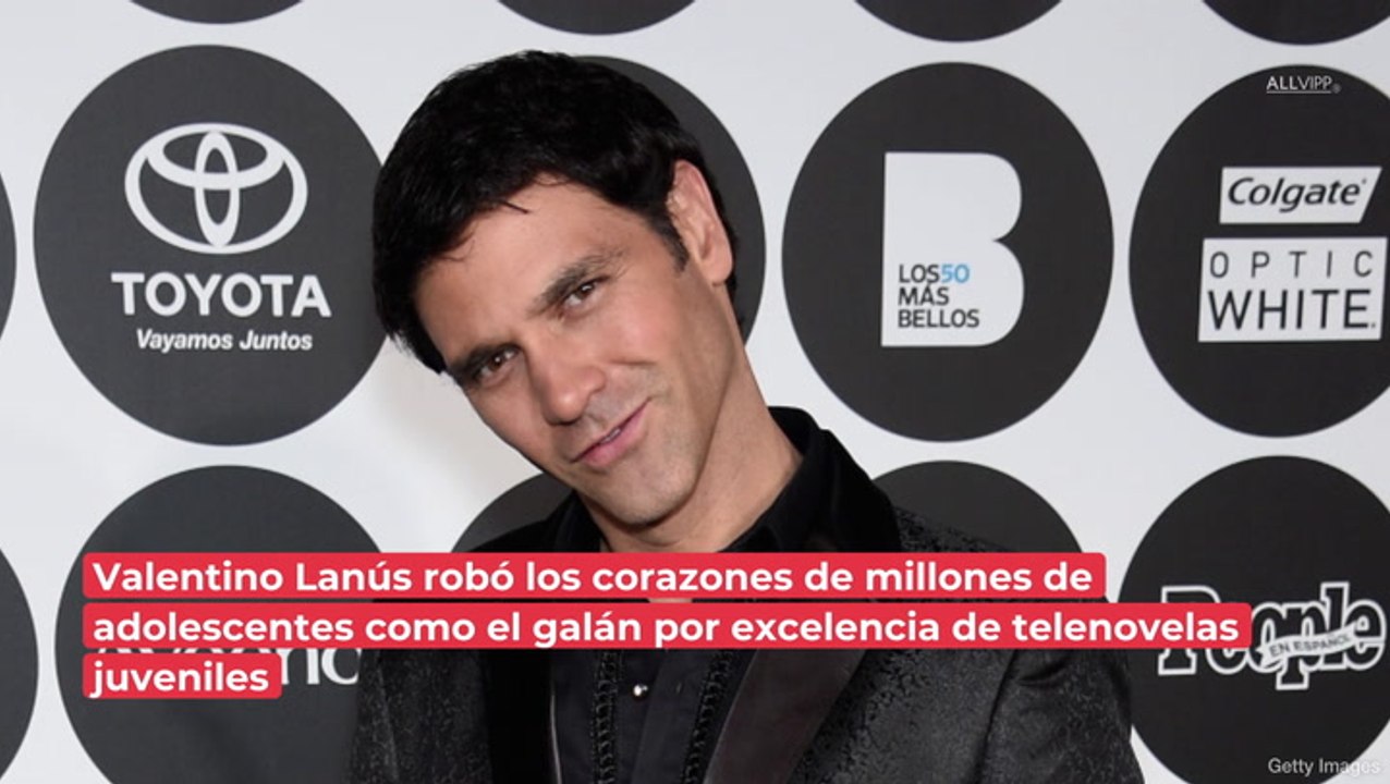 ¿Qué fue de Valentino Lanús? La trayectoria del actor de telenovelas