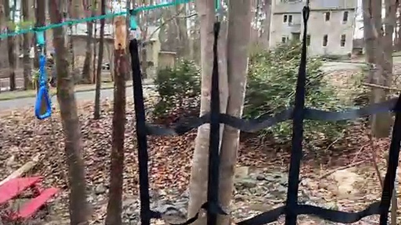 How_to_Set_Up_Hyponix_Sporting_Goods_Ninja_Warrior_Training_Obstacle_Course_for_Kids(360p)