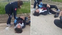 Yer: Bursa! Scooter süren kız çocuğuna başıboş sokak köpekleri saldırdı