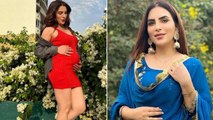 Choti Sarrdaarni's Mansi Sharma ने की दूसरी Pregnancy Announce, Red Dress में फ्लॉन्ट किया बेबी बंप