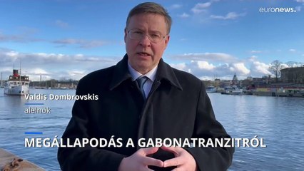 Megállapodás az ukrán gabona tranzitjáról