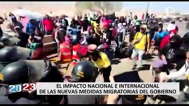 Ministro Jorge Chávez: Presencia de Fuerzas Armadas no significa que vamos a militarizar la frontera