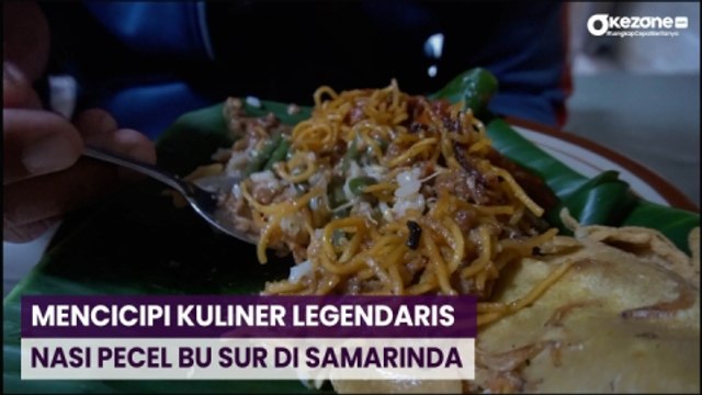 Mencicipi Kuliner Legendaris Nasi Pecel Bu Sur di Samarinda
